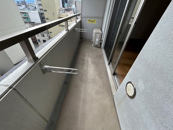 バルコニー　※別部屋の写真です