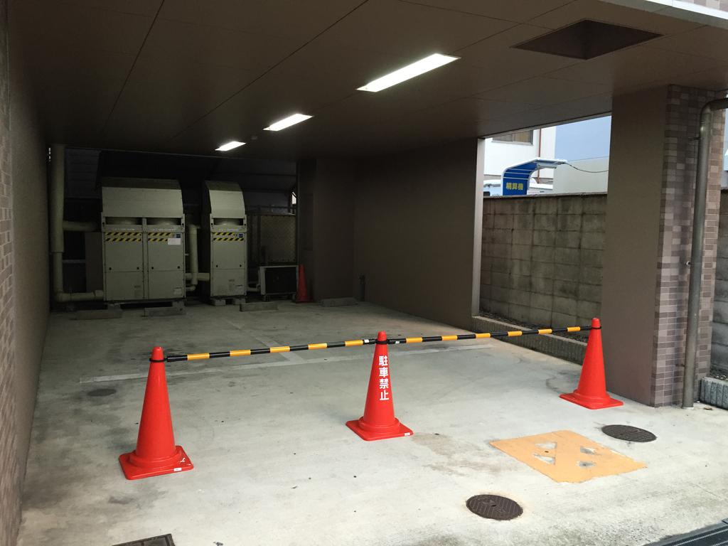 駐車場　駐車場を撮影