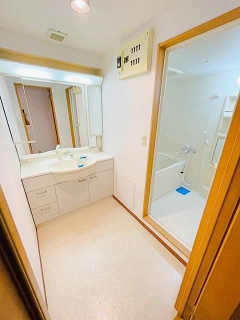 洗面設備　※他のお部屋の写真です。