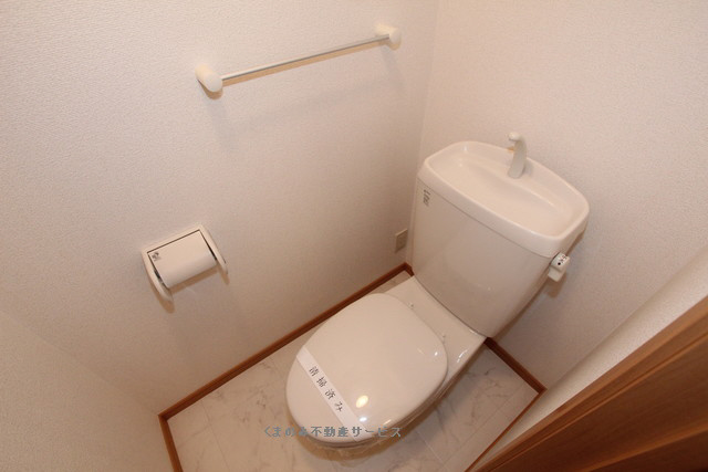 トイレ　落ち着いたトイレです アシスB棟　202号室　2019/11