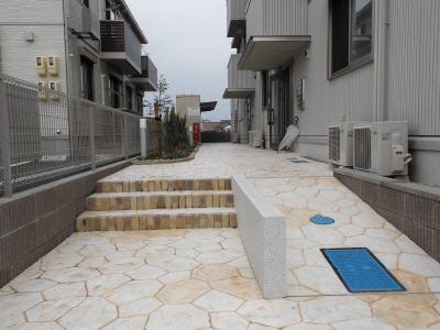 エントランス　エントランス部分
