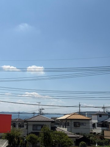 眺望　秩父の山々が見えます。