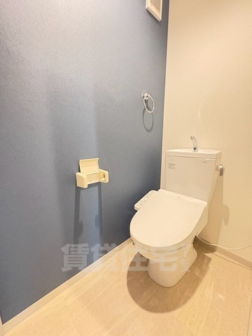 近鉄奈良線 河内永和駅 徒歩7分 4階建 築1年のトイレ写真