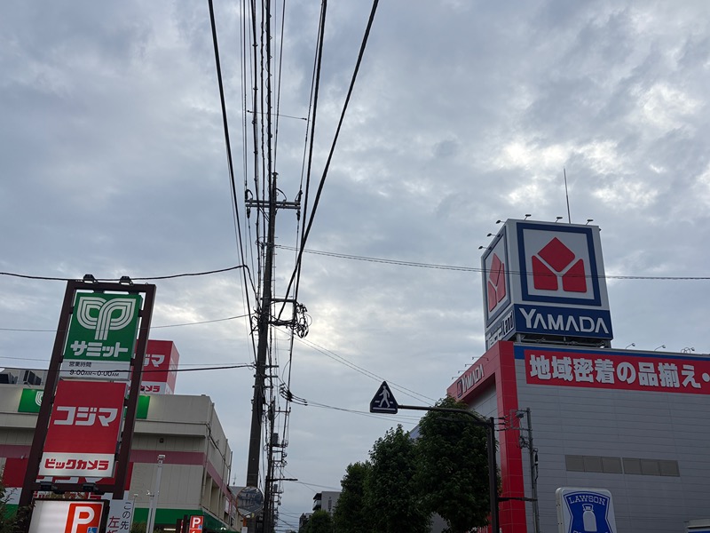 ショッピングセンター　ヤマダデンキ　テックランド葛飾店（ショッピングセンター）まで1337m