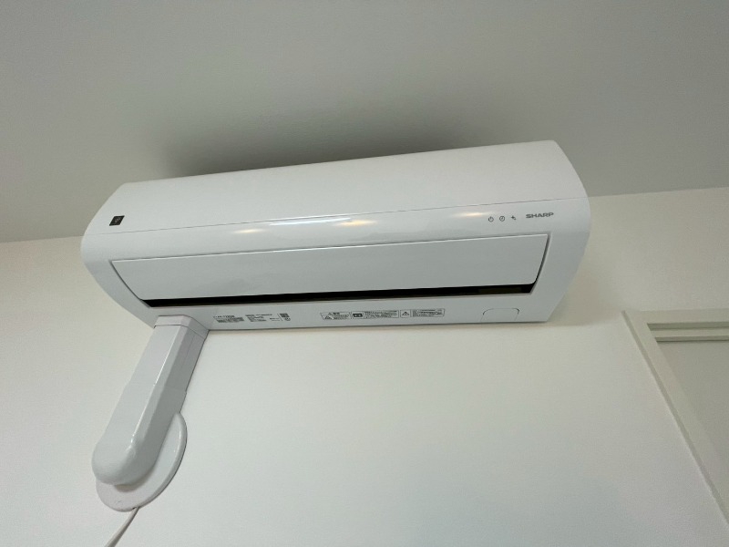 その他設備　エアコンがありますので夏でも快適に過ごせます！