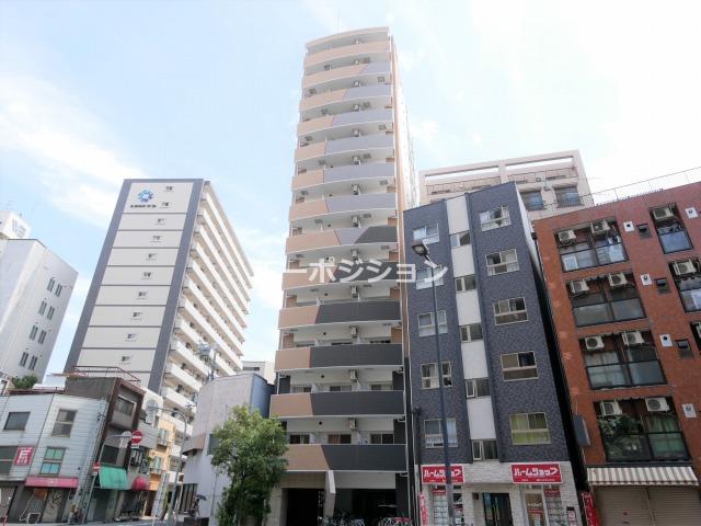 建物外観　ラシュレエグゼ難波南