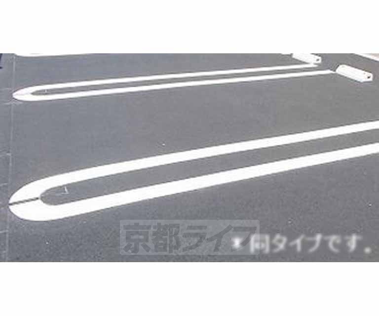 駐車場　・完成予想図です。