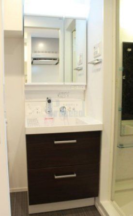 洗面設備　※別部屋参考写真※現況優先です