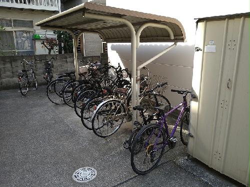 その他共有部分　駐輪場　自転車＆原付のみ駐輪可