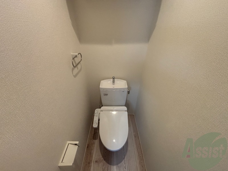 トイレ　ウォシュレット付きのトイレです、個人的には外せません。