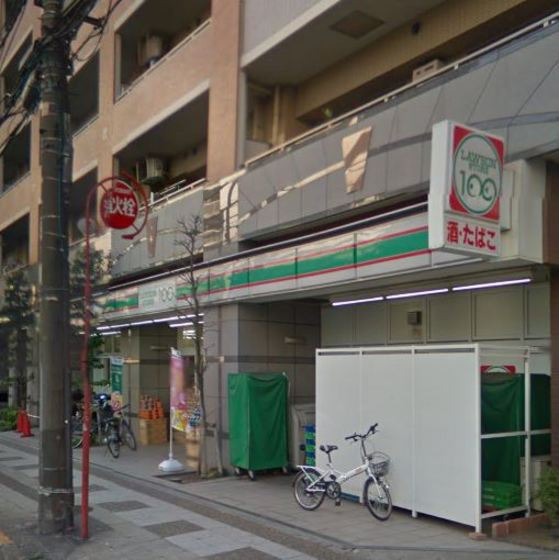 コンビニ　ローソンストア１００横浜初音町店（コンビニ）まで107m