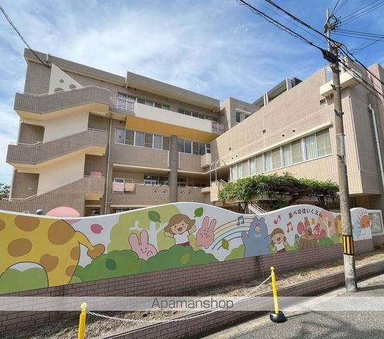 幼稚園・保育園　阿倍野保育園（幼稚園・保育園）まで108m