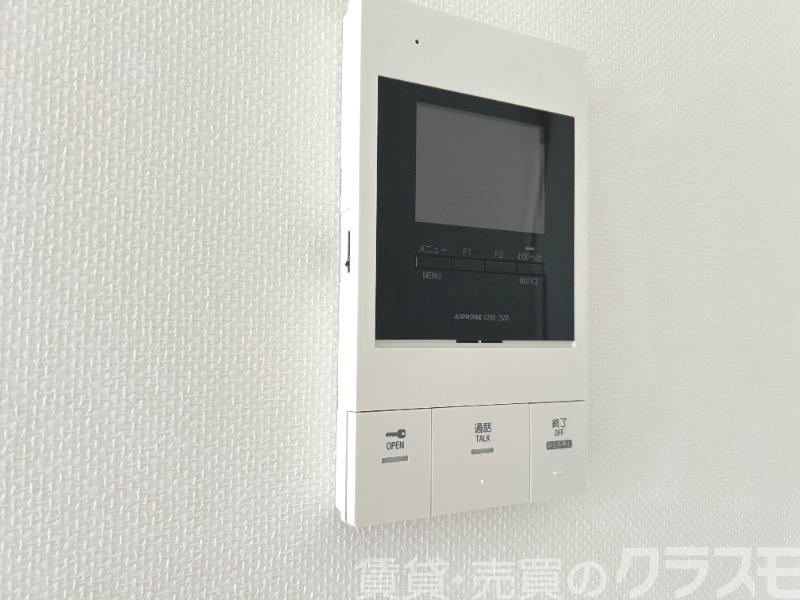 セキュリティ　来訪者が確認できるモニターホン♪
