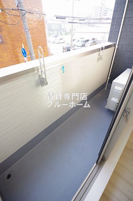 バルコニー　広いバルコニーです！
