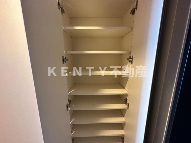 収納　収納があります