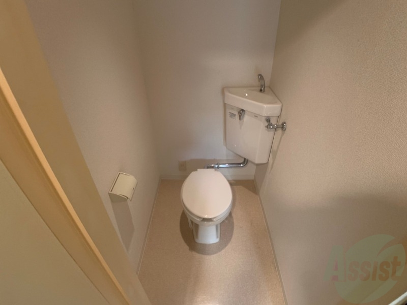 トイレ　こちらはトイレです。お手入れも楽ちんです！