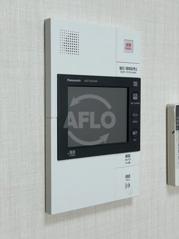 セキュリティ　エスライズ西本町II　モニター付きインターホン
