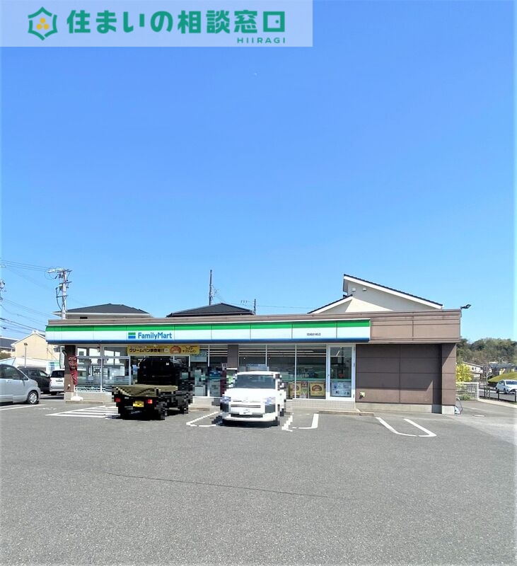 コンビニ　ファミリーマート岡崎針崎店（コンビニ）まで282m