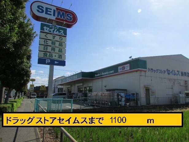ドラックストア　セイムス（ドラッグストア）まで1100m