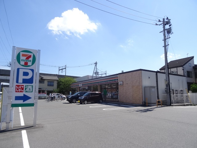 コンビニ　セブンイレブン新潟水島町店（コンビニ）まで393m
