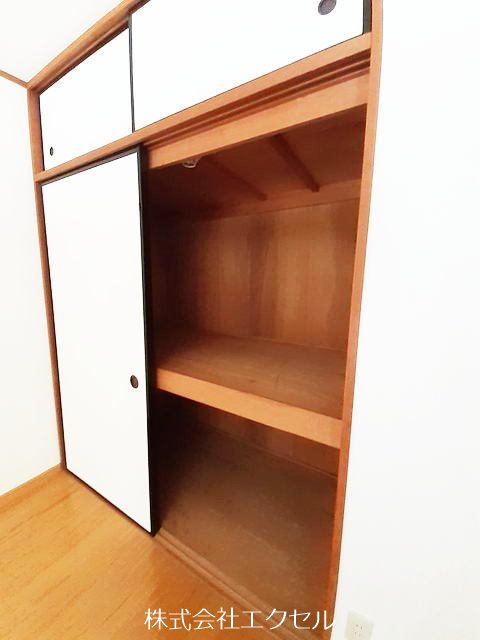 収納　全居室収納です。
