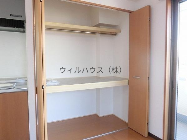 収納　クローゼット！