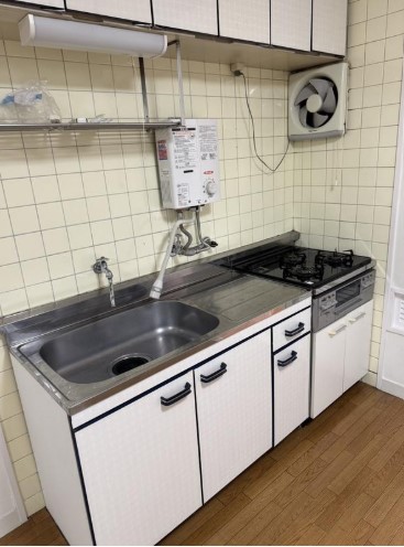 麻布十番ハイツのキッチン写真