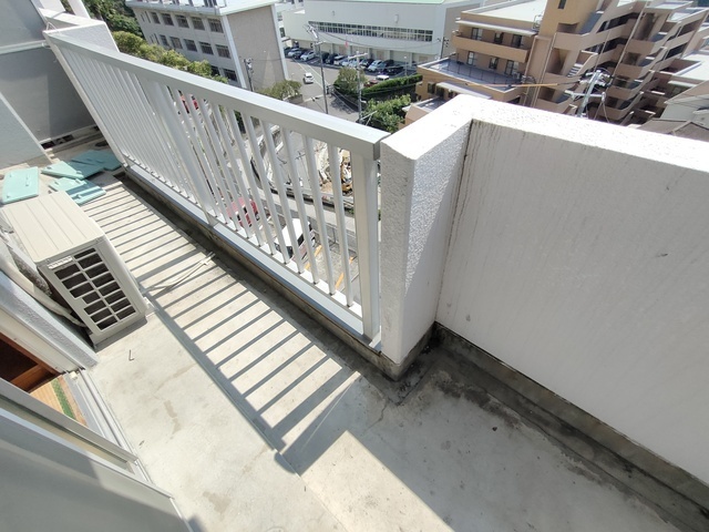 バルコニー　写真は違う号室です。