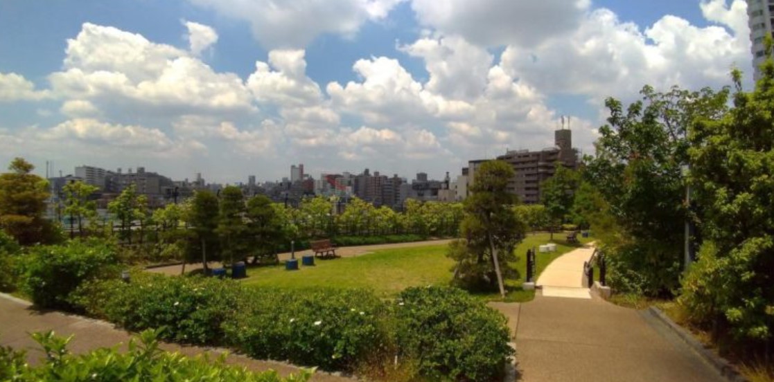 公園　目黒区立目黒天空庭園（公園）まで728m