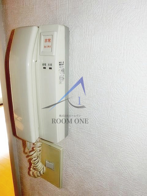 セキュリティ　インターホンです。