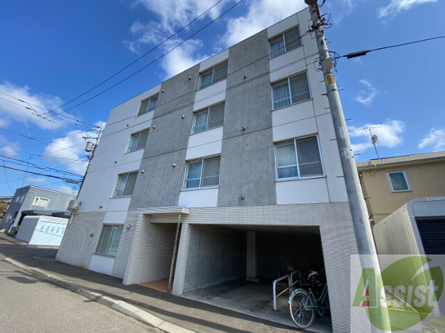 建物外観　札幌市東区北３４条東「ｍａｉｓｏｎ　ｄｅ　ｆｌｅｕｒ」