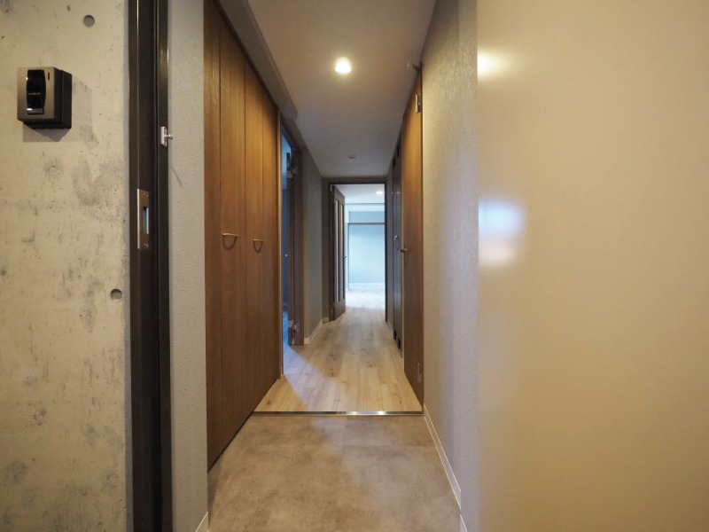 the residence 南平岸の玄関写真