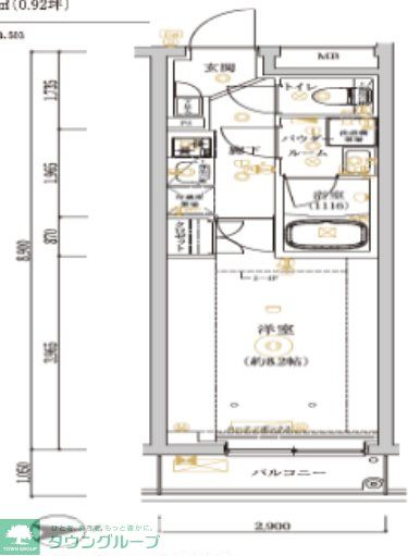 REGOLITH KITAAYASE annexの間取り写真