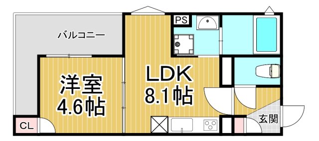 仮)光明町新築アパートの間取り写真