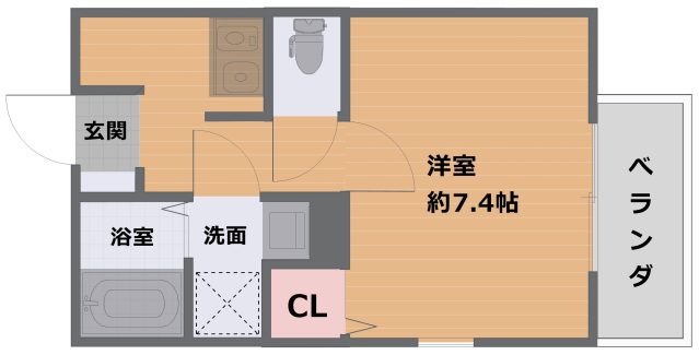 地下鉄東西線 椥辻駅 徒歩12分 3階建 築1年の間取り写真
