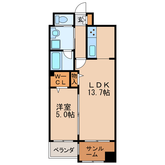 あいさきがけの間取り写真