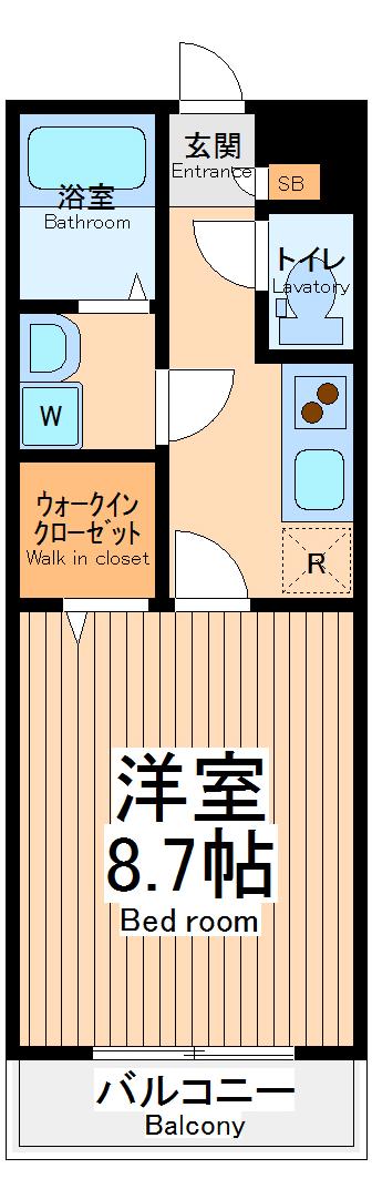 アルビータ・Lの間取り写真