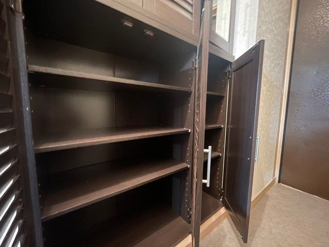 収納　他の部屋の写真を参考にしています