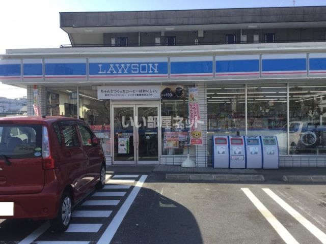 コンビニ　ローソン 城南宮店（コンビニ）まで418m