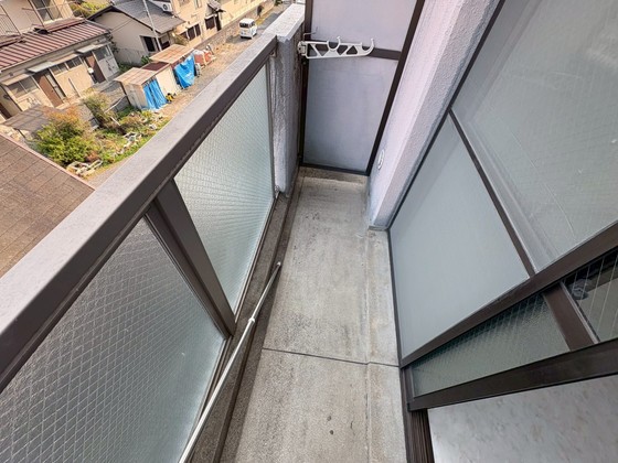 バルコニー　※別部屋の写真です