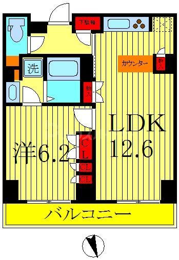 パークアクシス柏の葉の間取り写真