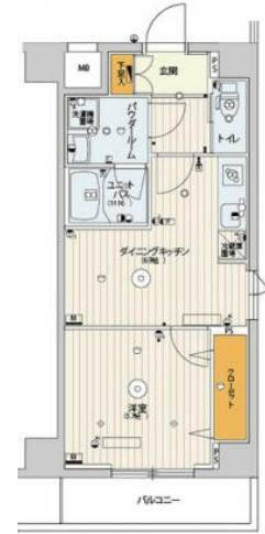 スカイコート渋谷神山町の間取り写真