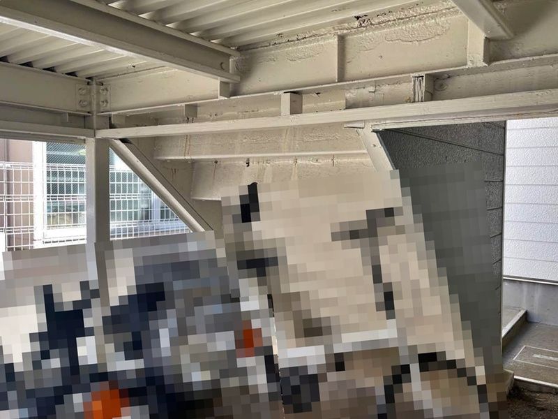 秦野市寿町アパートの外観写真