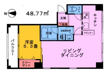 フォレストハウスの間取り写真