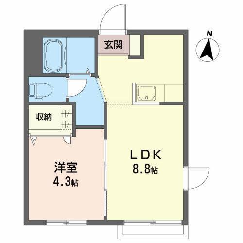 ミレニアム中野町の間取り写真