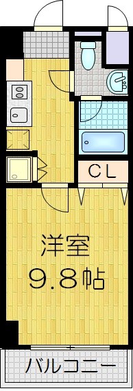 クリスタルグランツ京都高辻の間取り写真
