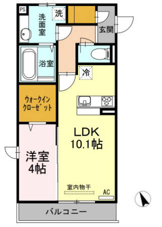 プリムローズの間取り写真