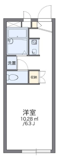 レオパレスEastaukIIの間取り写真