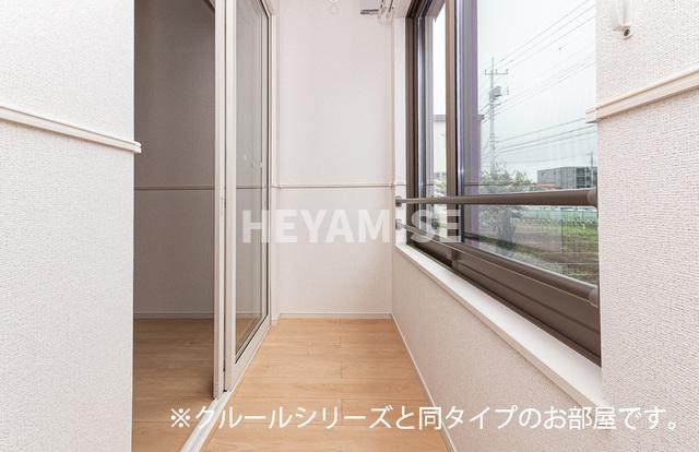 バルコニー　※室内画像は類似物件のもの