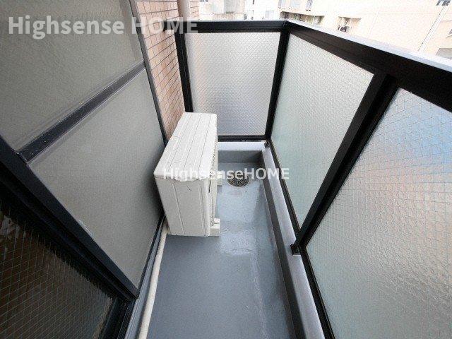 バルコニー　お洗濯にも便利なバルコニー付き